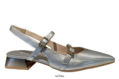 Hispanitas Damesschoenen Sandalen zilver