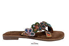 Lazamani Damesschoenen Slippers multi collor