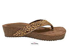 Lazamani Damesschoenen Slippers bruin