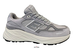 Blackstone Shoes Herenschoenen Sneakers grijs