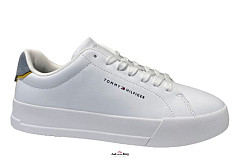 Tommy Hilfiger Herenschoenen Sneakers wit