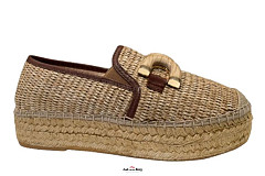 Viguera Damesschoenen Instappers bruin