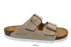 Rohde Damesschoenen Slippers beige