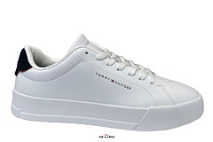 Tommy Hilfiger Herenschoenen Sneakers wit