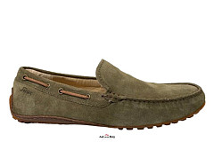 Sioux Herenschoenen Instappers groen