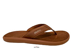 OluKai Herenschoenen Slippers bruin