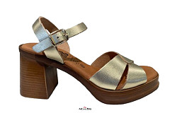 Hee Damesschoenen Sandalen goud