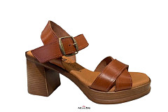 Hee Damesschoenen Sandalen bruin