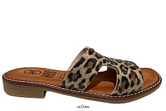 Hee Damesschoenen Slippers bruin