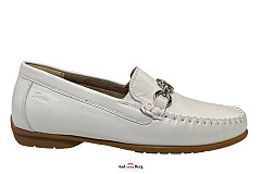 Sioux Damesschoenen Instappers wit