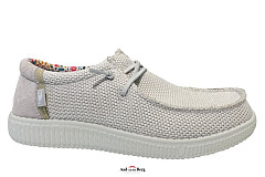 Pitas Damesschoenen Veterschoenen wit