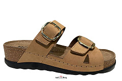 Rohde Damesschoenen Slippers beige
