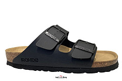 Rohde Damesschoenen Slippers zwart