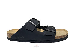 Rohde Herenschoenen Slippers zwart