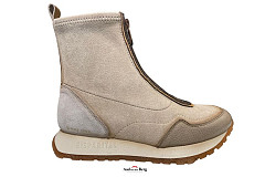 Hispanitas Damesschoenen Enkellaarsjes beige