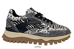 Floris van Bommel Damesschoenen Sneakers zwart