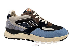 Floris van Bommel Herenschoenen Sneakers blauw