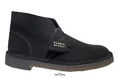 Clarks Herenschoenen Veterlaarzen zwart