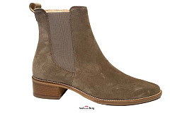 Paul Green Damesschoenen Enkellaarsjes beige