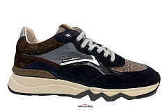 Floris van Bommel Herenschoenen Sneakers blauw