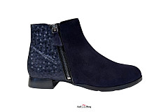 Hassia Damesschoenen Enkellaarsjes blauw