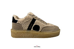 Blackstone Shoes Damesschoenen Sneakers beige