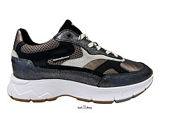 Floris van Bommel Damesschoenen Sneakers zilver