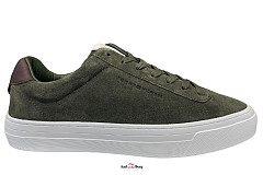 Tommy Hilfiger Herenschoenen Sneakers groen
