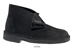 Clarks Damesschoenen Veterboots zwart