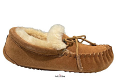Warmbat Pantoffels bruin