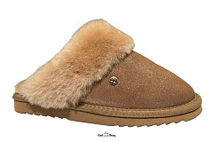 Warmbat Pantoffels goud