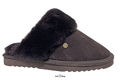 Warmbat Pantoffels bruin