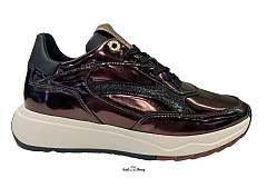 Floris van Bommel Damesschoenen Sneakers bruin