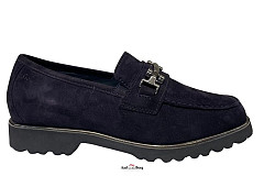 Sioux Damesschoenen Instappers blauw
