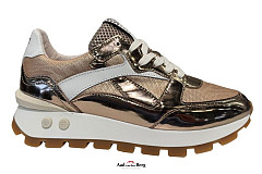 Floris van Bommel Damesschoenen Sneakers goud