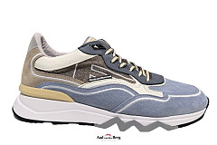 Floris van Bommel Herenschoenen Sneakers blauw