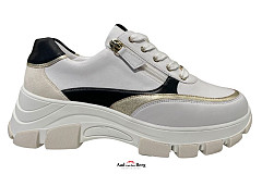 Hassia Damesschoenen Sneakers wit