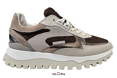 Floris van Bommel Damesschoenen Sneakers beige