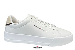 Tommy Hilfiger Herenschoenen Sneakers wit