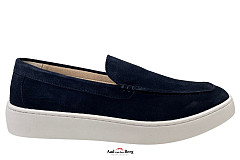 Greve Herenschoenen Instappers blauw