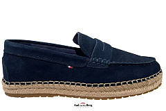 Tommy Hilfiger Herenschoenen Instappers blauw