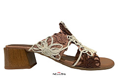 Hispanitas Damesschoenen Slippers beige