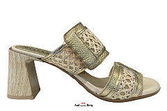 Hispanitas Damesschoenen Slippers goud