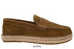Tommy Hilfiger Herenschoenen Instappers bruin