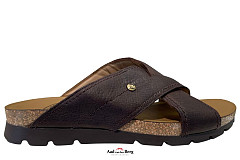 PanamaJack Herenschoenen Slippers bruin