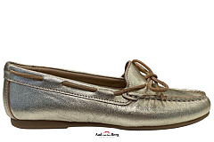 Hee Damesschoenen Instappers goud