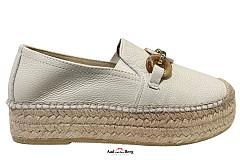 Viguera Damesschoenen Instappers beige