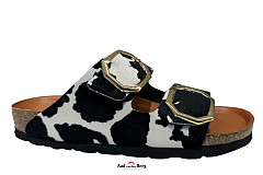 Rohde Damesschoenen Slippers zwart