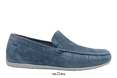 Sioux Herenschoenen Instappers blauw