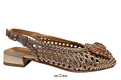 ParodiShoes Damesschoenen Sandalen brons